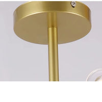Lustre du salon en acrylique Creative Branch Glarefusion