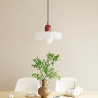 Glarefusion Modern Bauhaus Glass LED Pendant Light