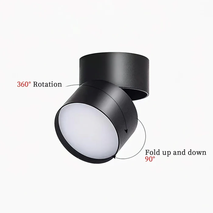 Adjustable 360 Rotation Ceiling Light