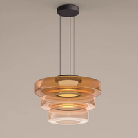 Bauhaus Style Glass Pendant Light