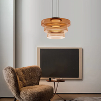 Bauhaus Style Glass Pendant Light