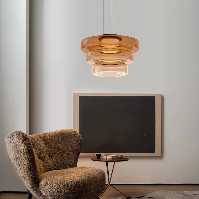 Bauhaus stil glas pendel