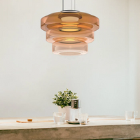 Bauhaus Style Glass Pendant Light