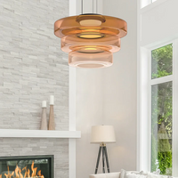 Bauhaus Style Glass Pendant Light