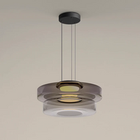 Bauhaus Style Glass Pendant Light