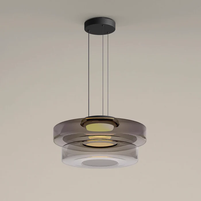 Bauhaus stil glas pendel