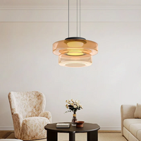 Bauhaus Style Glass Pendant Light