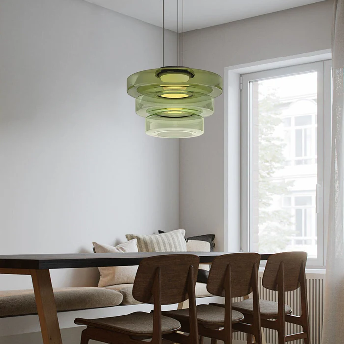 Bauhaus stil glas pendel