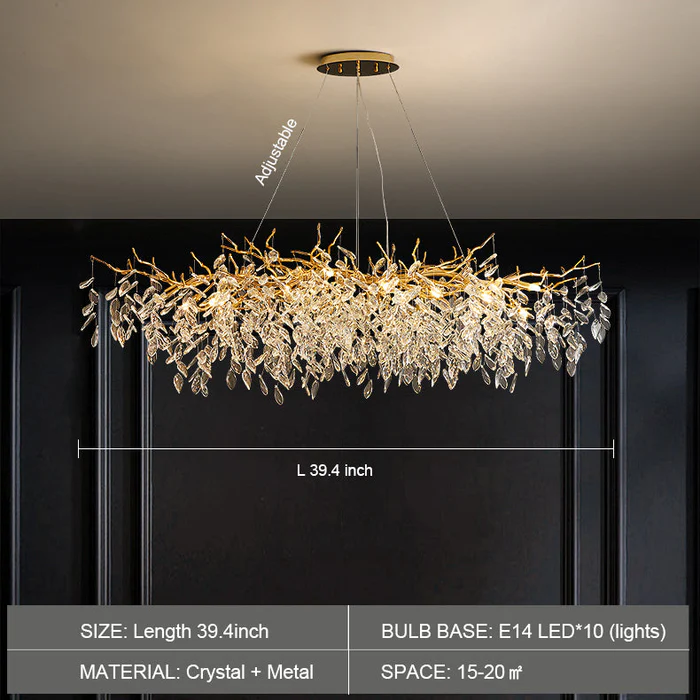 Modern Crystal Luxury  Ceiling Chandelier