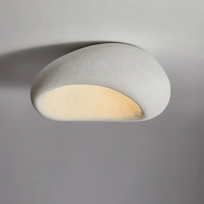 Moon-Shaped FlushMount Ceiling Light