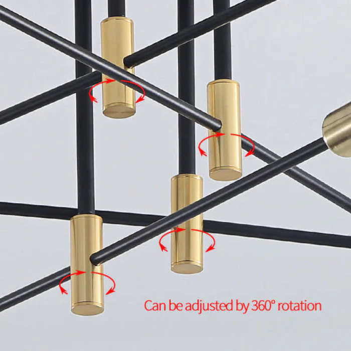 Lampada da soffitto LED moderna ed elegante