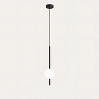 Modern Bedside Cylindrical Hanging Lamp