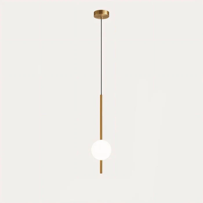 Modern Bedside Cylindrical Hanging Lamp
