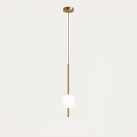 Modern Bedside Cylindrical Hanging Lamp