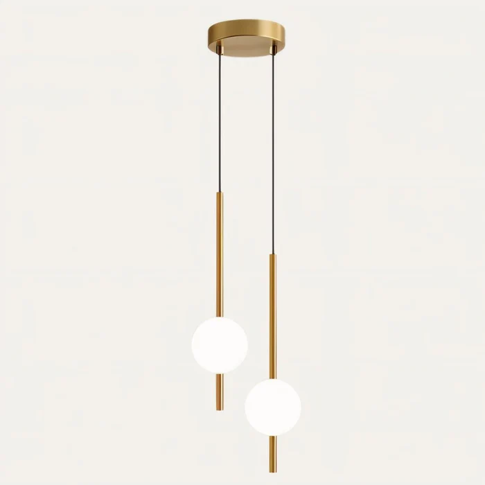 Modern Bedside Cylindrical Hanging Lamp