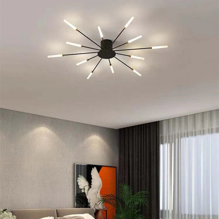 Luci da soffitto con fuochi d'artificio