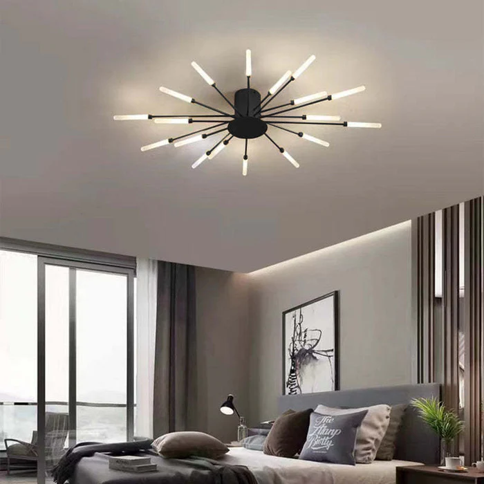 Luci da soffitto con fuochi d'artificio