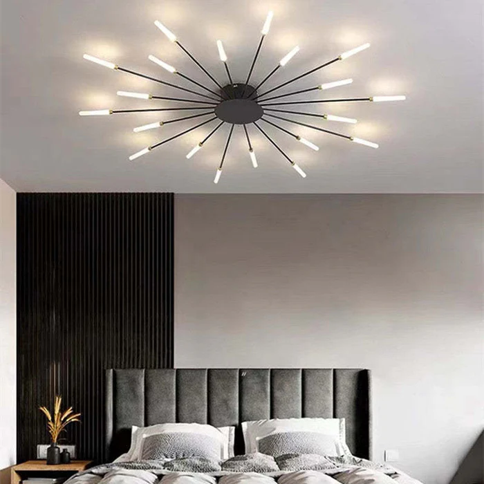 Luci da soffitto con fuochi d'artificio