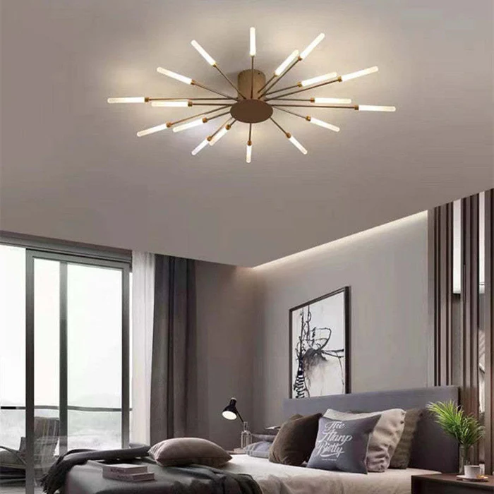 Luci da soffitto con fuochi d'artificio