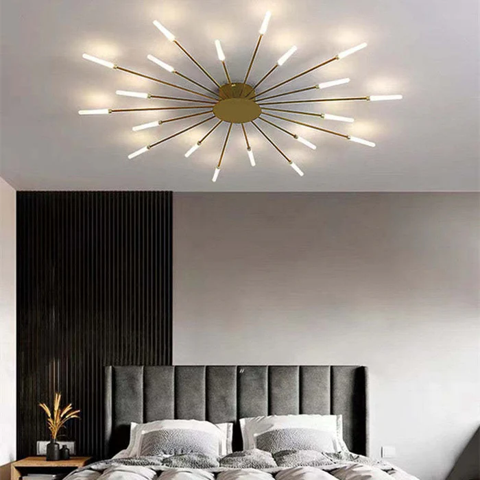 Luci da soffitto con fuochi d'artificio