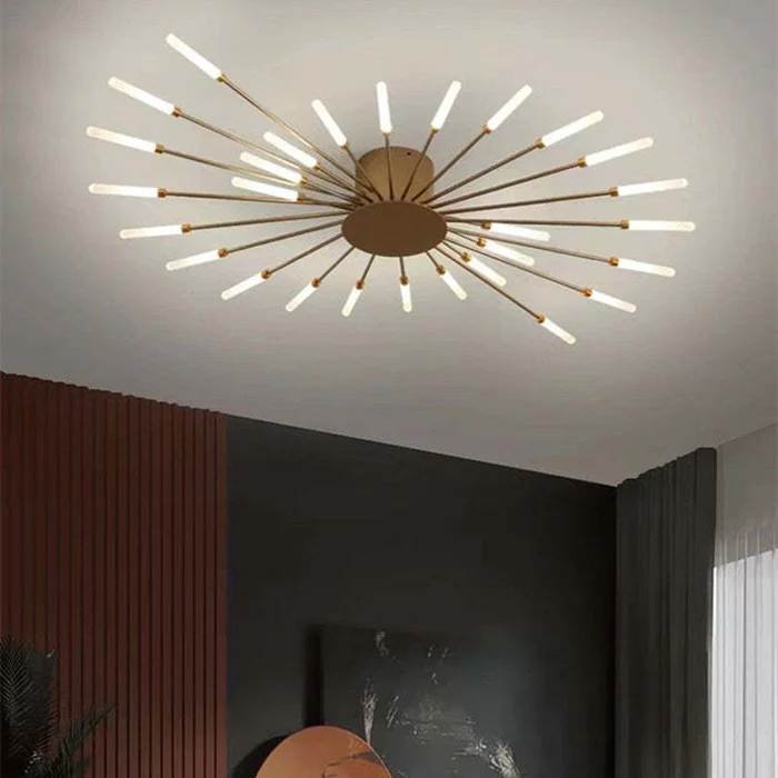Luci da soffitto con fuochi d'artificio