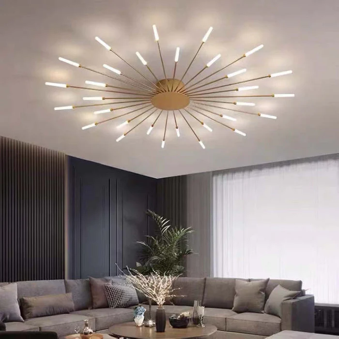 Luci da soffitto con fuochi d'artificio