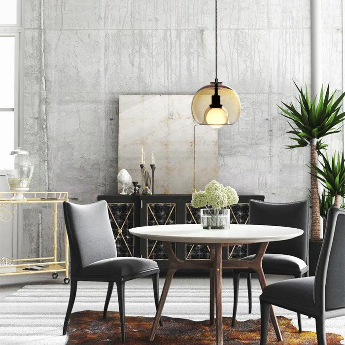 Chic Glass Pendant Light