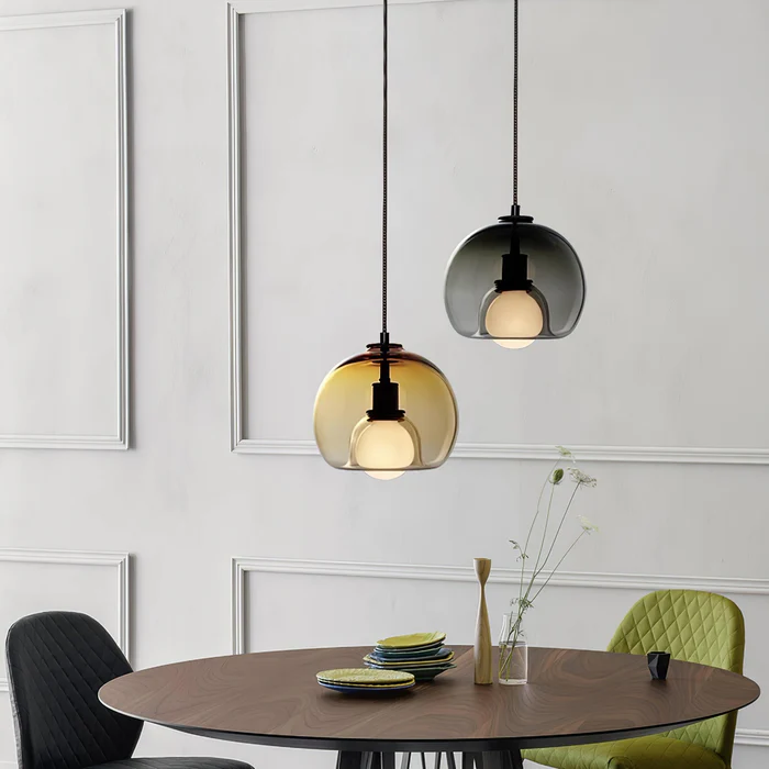 Chic Glass Pendant Light
