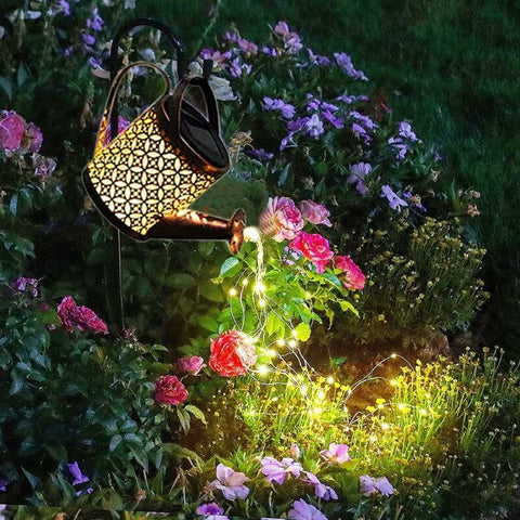 Magische Sonnenlampe mit Sonnenantrieb