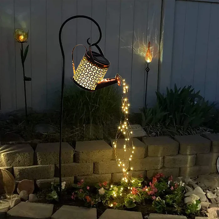 Magische Sonnenlampe mit Sonnenantrieb