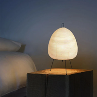 Rispapirbordslampe