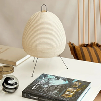 Rispapirbordslampe