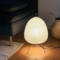 Rispapirbordslampe