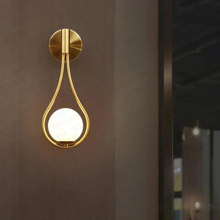 Elegante lampada da parete nordica moderna