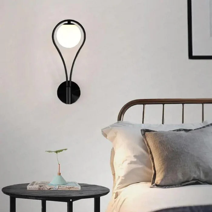 Elegante lampada da parete nordica moderna