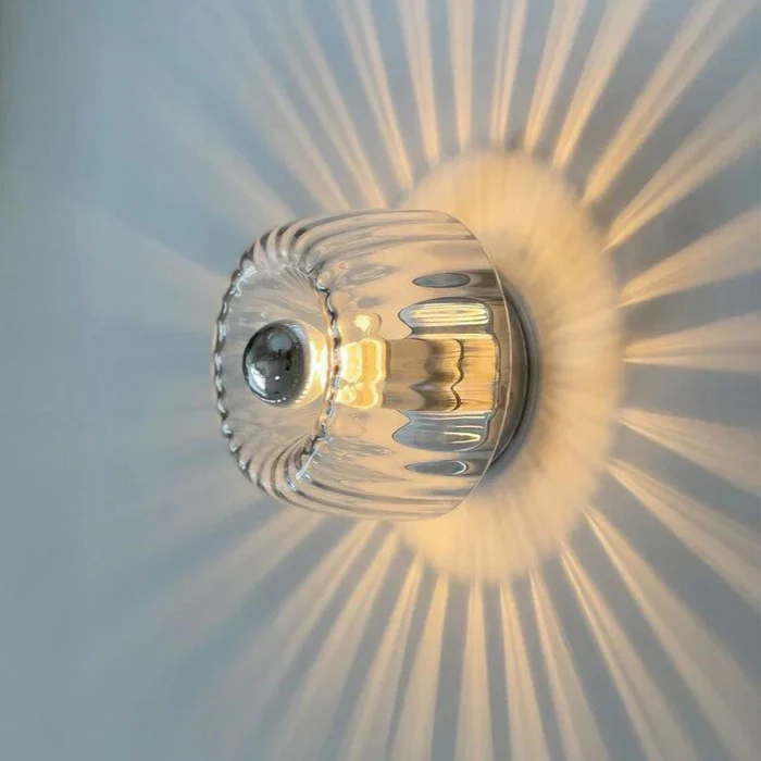 Elegante lampada da parete nordica Bauhaus