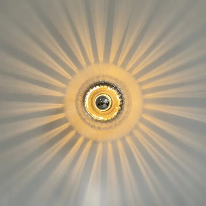 Elegante lampada da parete nordica Bauhaus