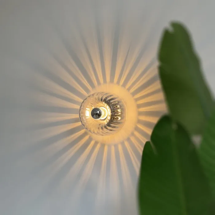 Elegante lampada da parete nordica Bauhaus