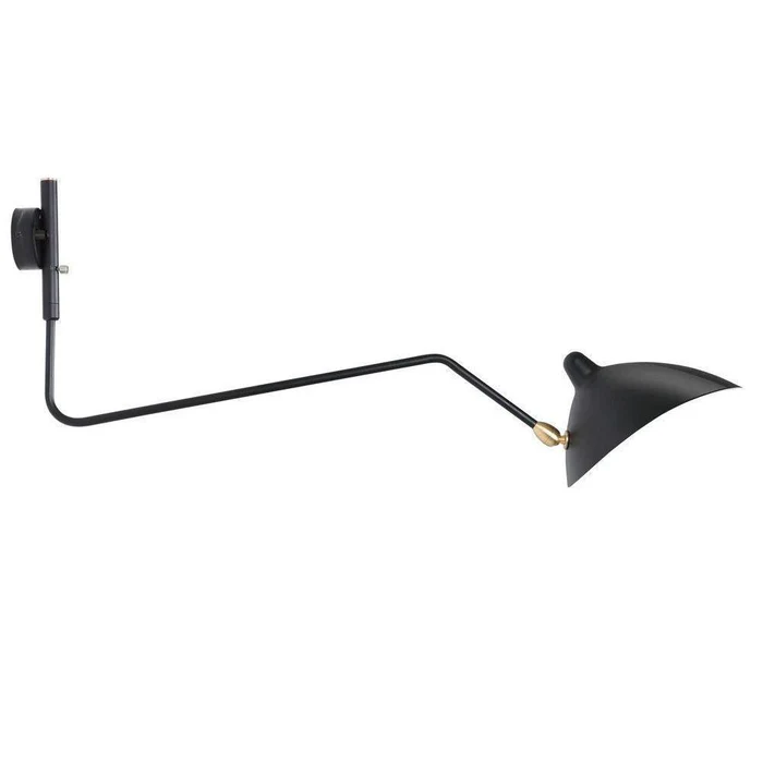 Elegante lampada da parete a doppia testa