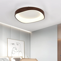Nordic Wood Grain Ceiling Light