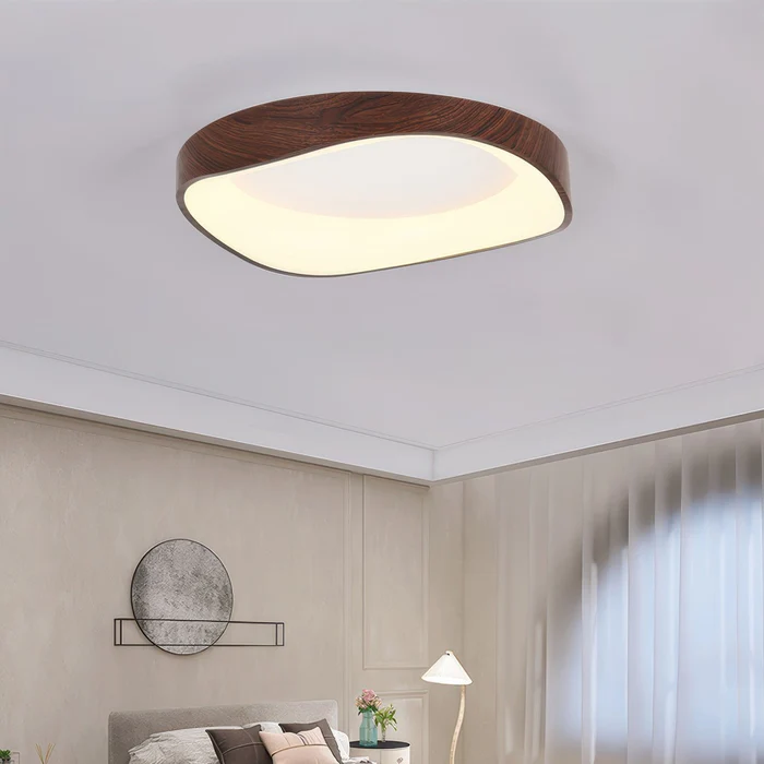 Nordic Wood Grain Ceiling Light