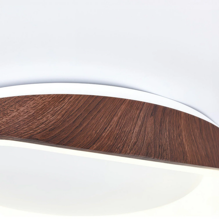 Nordic Wood Grain Ceiling Light