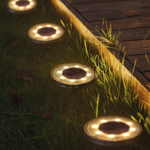 Weatherproof Solar Illuminate Lights