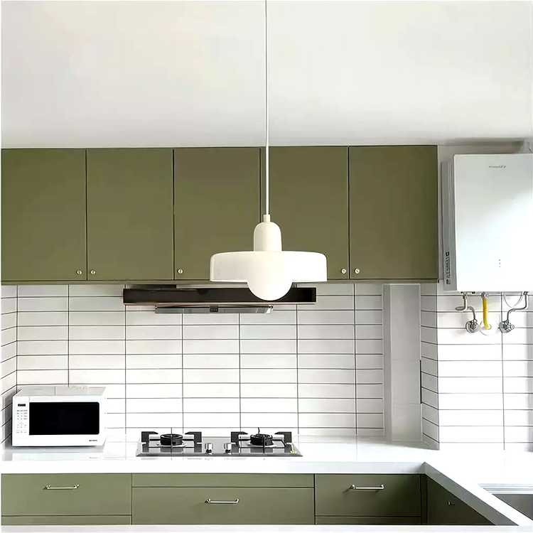 Glarefusion Lampe à suspension LED en verre Bauhaus moderne