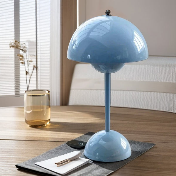 Glarefusion Moderne Dekoration Svampe Bordlampe