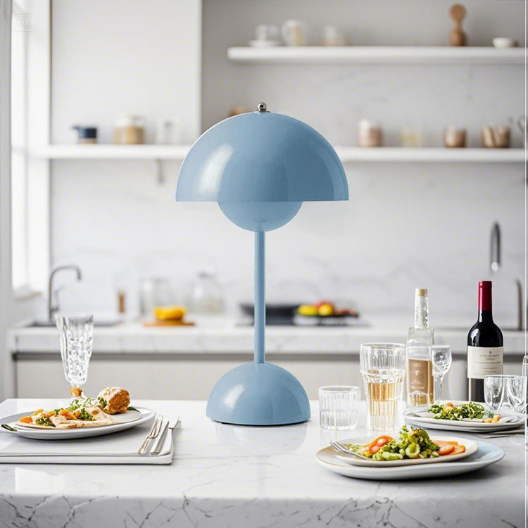 Glarefusion Moderne Dekoration Svampe Bordlampe