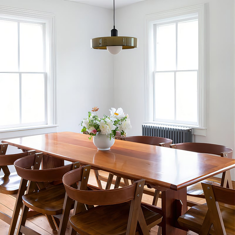 Glarefusion Lampe à suspension LED en verre Bauhaus moderne