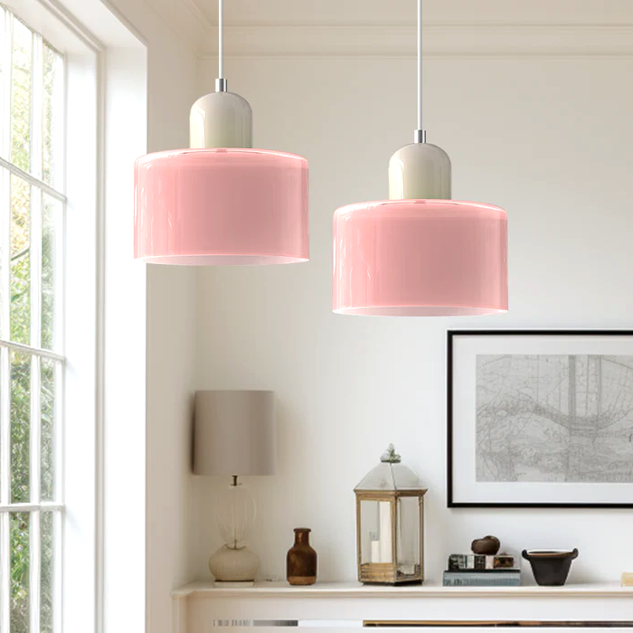 Lustre cylindrique simple et moderne Glarefusion