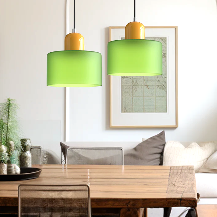 Lustre cylindrique simple et moderne Glarefusion