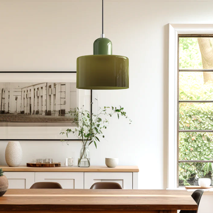 Lustre cylindrique simple et moderne Glarefusion